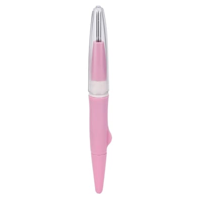 3 Aiguilles Poinçonnage Portable Aiguille à Feutrer Stylo Outil de Bricolage Fabrication d'Artisanat Accessoires de Couture Rose rose