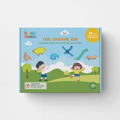 Gladi 58-Delige Knikkerbaan Uitbreiding - Magnetisch Speelgoed Knikkerbaan - Magnetic Tiles - STEM Speelgoed voor 3 t/m 12 Jaar - Magnetische Tegels - Magnetische Bouwstenen - Educatief Speelgoed - Speelgoed Cadeau
