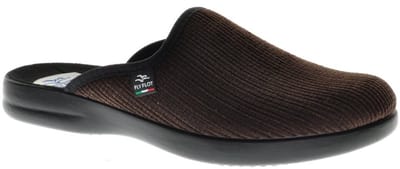 Fly Flot Pantoffels Bruin Heren maat 39