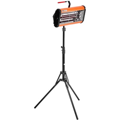 Handheld/Staand Infrarood Verf Uithardingslamp 2000W voor Auto Drogen Verwarming