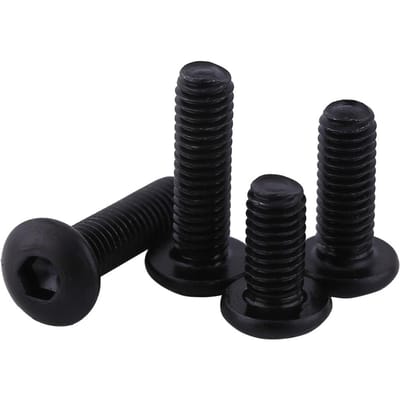 50 x Vis à tête bombée hexagonale en acier allié (M3*10mm) M3*10mm