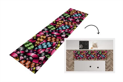 Keukenloper - Loper keuken - Patronen - Plant - Abstract - Jungle - 200x50 cm - Keukenloper vinyl