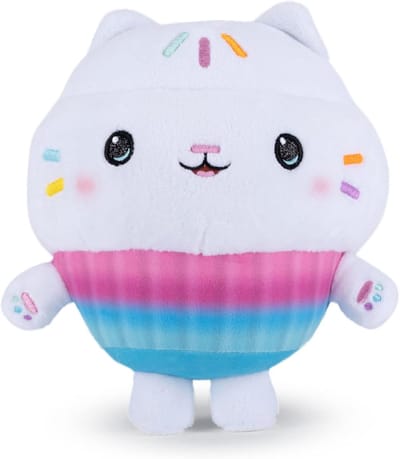 Pluche Dier - Knuffel Kat - Kinderen Spelen - Gemaakt van gerecyclede vezels - 25 cm - Meerkleurig