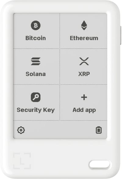 Ledger Nano Gen5 – 2.8″ Touchscreen Crypto Wallet – Bluetooth 5.2 & USB-C – CC EAL6+ & Ledger OS – Incl. Recovery Key