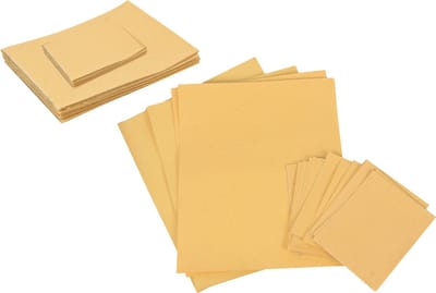 Schuurpapier Set - 30 Stuks - Diverse Korrelgroottes - 230mm x 280mm en 100mm x 130mm