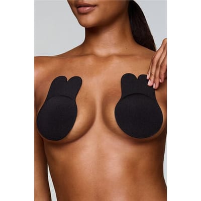 Hunkemöller Dames Accessoires Plakbare liftende cups - Zwart - maat S/M