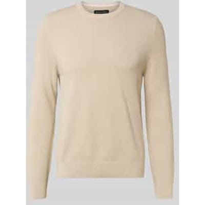 Regular fit gebreide pullover van zuiver katoen