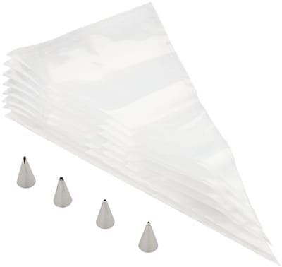 Wilton Cookie Decorating Set/12 - Spuitzak met Spuitmondjes - Garneerzakken