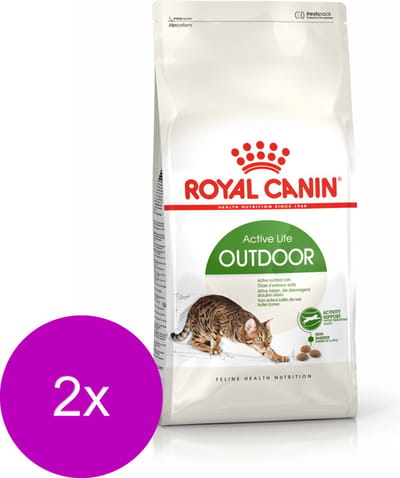 Royal Canin Outdoor - Kattenvoer - 2 x 10 kg