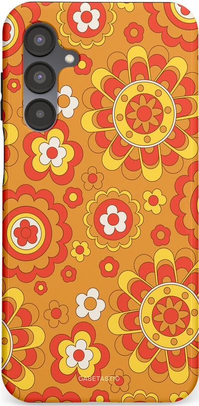 Casetastic Hoesje Geschikt voor Samsung A16 - Stijlvolle Beschermende Duo-layer Case - Retro droom