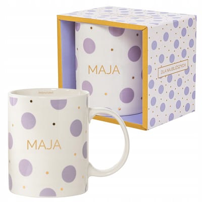 Maja Mokkakeramiek met Naam - Uniek Cadeau voor Haar