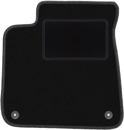 Chauffeursmat zwart voor: Audi A8 D4 sedan (2009-2017)