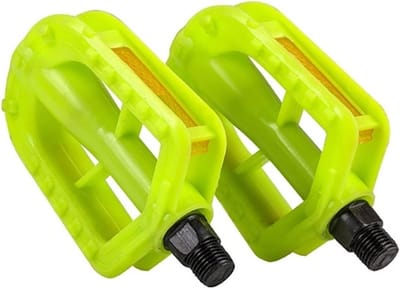 Kinderfiets Pedalen - Fietsvoetsteunen - Veilig Fietsen - Anti-slip Ontwerp - 12 mm Draad - Groen