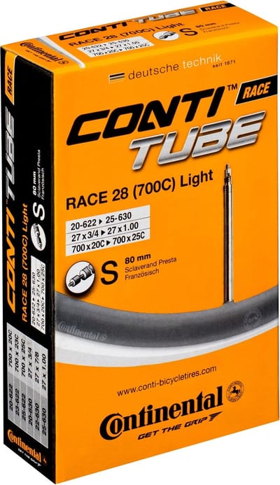Continental Race Light Binnenband 28 Inch (18/25-622/630) Fv 80 Mm