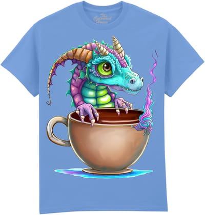 Draak Hot Chocolate Dragon The Coloured House T-shirt M