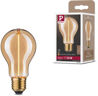 Floating Shine Standaard 230 V LED-gloeilamp E27 90lm 2,2W 1800K Goud