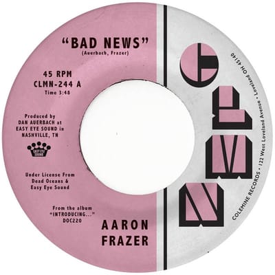 Aaron Frazer - Bad News (7" Single)
