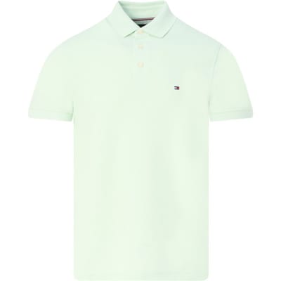 Tommy Hilfiger 1985 Slim Polo - heren poloshirt - groen