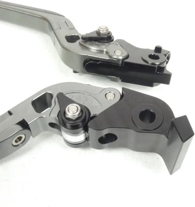 Levier frein embrayage pour moto KTM 1190 Adventure R CNC gris titane Noir Neuf