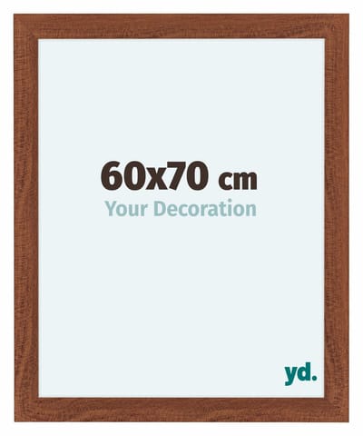 Your Decoration - Fotolijst 60x70 cm - MDF - Walnoot - Como