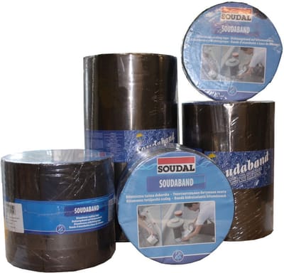Zelfklevende Bitumen Reparatietape 10m x 30cm voor Lekdichten Dak en Goten