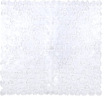 Differnz Lapis Anti-slip inlegmat Douche 54x54cm Transparant
