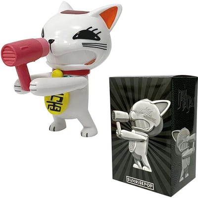 9cm Turbo Oma Figuur Anime Dandadan Merchandise Schattig Kawaii Kat PVC Actie Model Bureau Decoratie Ornament Ambachten Cadeaus Speelgoed