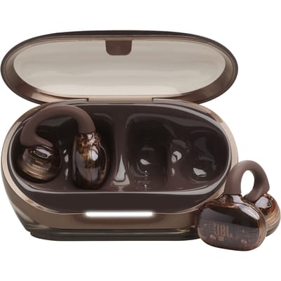 JBL Soundgear Clips - Open ear Oortjes - Oortjes Draadloos - Sport Oordopjes - Bluetooth - Clip On - Hardlopen - 32 uur - Spatwaterdicht - IP54 - Oorclips - Copper