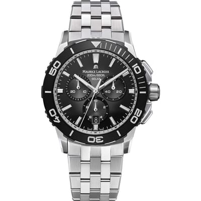 Maurice Lacroix Pontos PT1038-SSL22-330-1 Pontos S Solar Chronograph Horloge