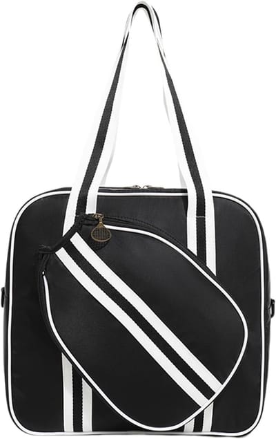 Sporttas Racket - Badminton Tas - Sportuitrusting Vervoeren - Waterdicht Polyester - 36 x 13 x 34 cm - Zwart