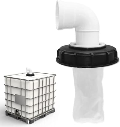 Dailygoods- Ibc Filterdeksel 90° - Nylon Waterfilter