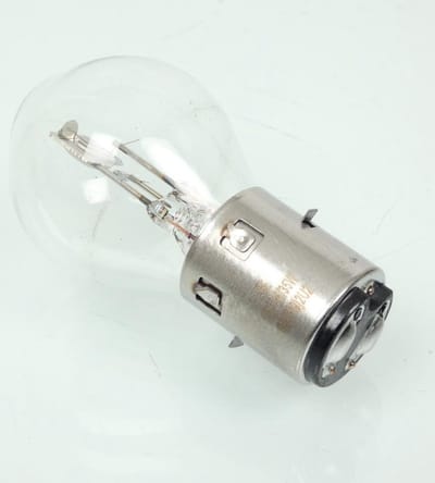 Lampje 12V 35/35W BA20D E19 wit RMS voor motor scooter quad auto Nieuw