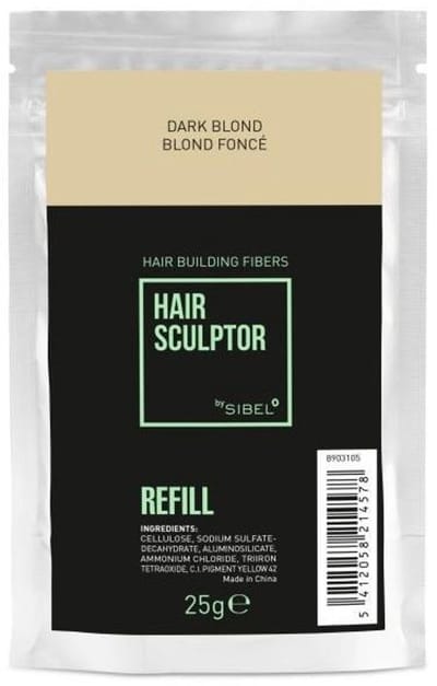 Hair Sculptor Hair Building Fibers Refill -Donkerblond
