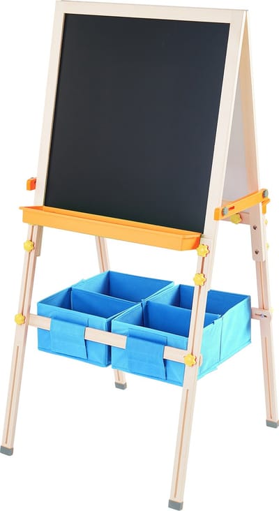 Teamson Kids Schildersezel Voor Kinderen - Kinderspeelgoed - 3-in-1 Ontwerp - Blauw/Hout