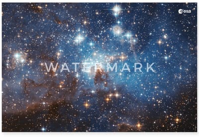 ESA Hubble Grote Magelhaense Wolk Beeld Poster 60x40 cm
