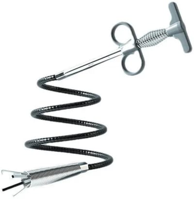 Gootsteenontstopper - Afvoer ontstoppen - Ontstoppingsveer - Haarontstopper - Gootsteen ontstopper - Afvoerpijpontstopper - LOUZIR