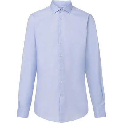 Shirt met lange mouwen Hackett Poplin Slim BC