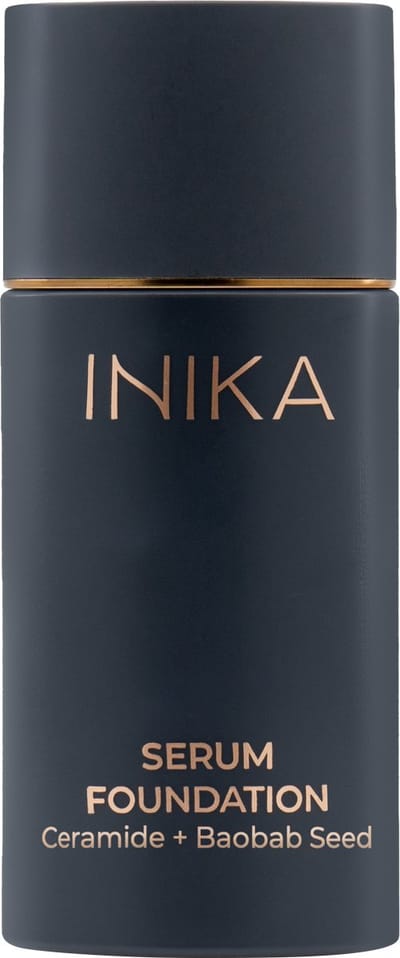 INIKA Organic Serum Foundation - Bold, alle huidtyen, skincare & make-up in 1