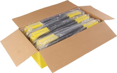 Task IJzerzaag - Vierkant stalen frame - Vleugelmoer bladspanner - 425 mm - Felgekleurd handvat