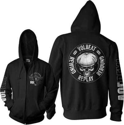 Volbeat Hoodie Rrr Hoodie met rits WMX-33-VB009-H65-10