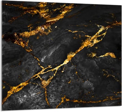 TMK ArtDeko - Keuken Glaspaneel - 65x60 cm - Marmer