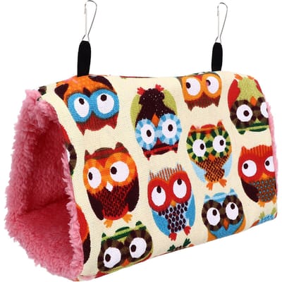 Huisdier Papegaai Hangmat Vogelnest Driehoekige Tent Warm en Comfortabel Driehoek Vogelskooi Nest
