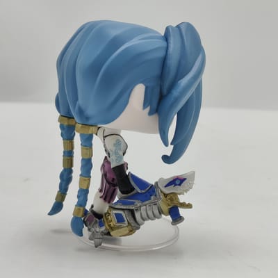 Arcane 1602 Jinx Game Peripherals Actiefiguur Vinyl Figuur Poppen Verzameling Model Speelgoed With Box gray