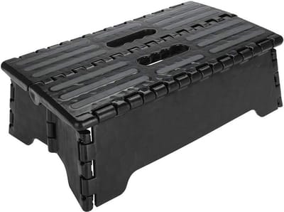 Opvouwbare Tredemmer - Multifunctionele Antislip Kruk voor Badkamer en Keuken, Geschikt voor Kinderen, Zwangere Vrouwen en Ouderen, Tot 136 kg, 38 * 22 * 13 cm