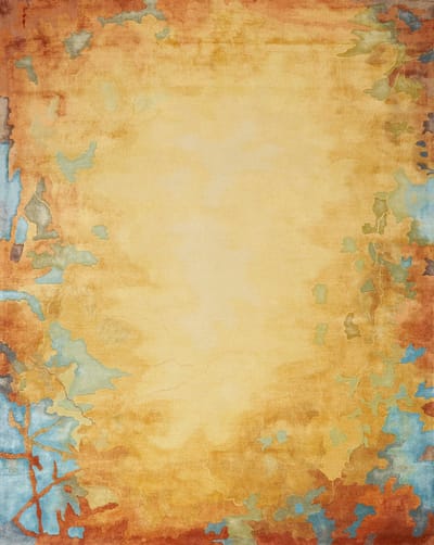 Nourison Prismatic Gold Multicolour PRS29 Vloerkleed - 114 x 175 cm - Geel - Rechthoekig - Wol - Eetkamer, Woonkamer - Abstract - Design, Eclectisch, Modern