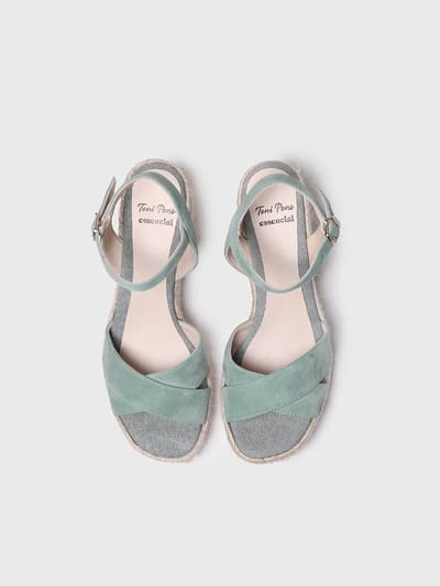 Sandalen met hak en enkelbandje | KOTA-A