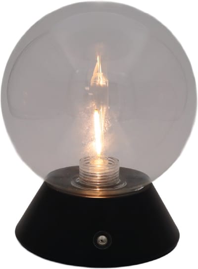Luxus Europe - Tafellamp Touch Nora Zwart - Draadloze LED Tafellamp Binnen - USB-C Oplaadbaar - Touchbediening - Dimbaar - 3 Lichtkleuren