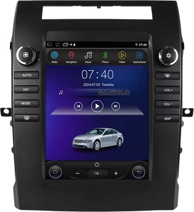 Autoradio met bluetooth - Carplay - Voor Toyota Verso & Corolla (2004-2009) - Geschikt voor Apple en Android - Stereo - Navigatie - Navigatiesysteem auto - 1GB 16GB