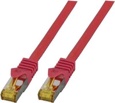 CAT6a sFTP kabel 30 meter Rood