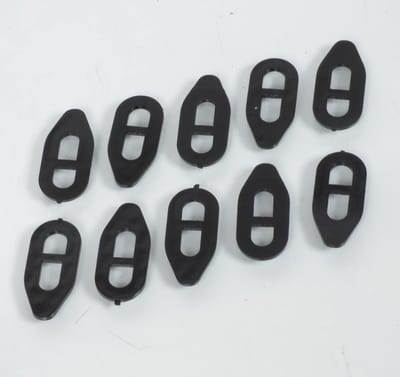 10 rubberen clips voor stuurhoes peugeot 103 bromfiets